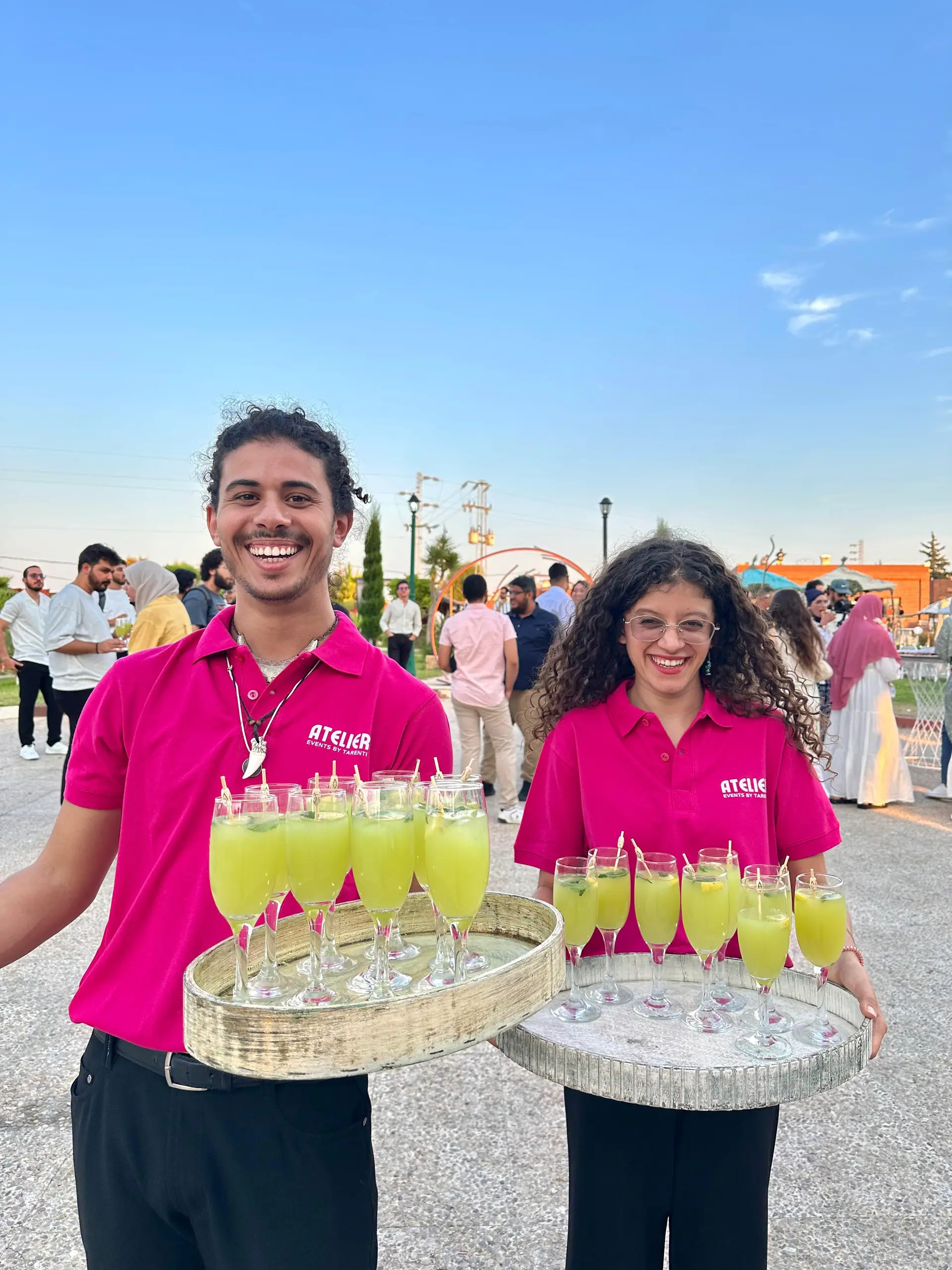 Accueil invités lors d'un événement corporate — Atelier Events Tunisie