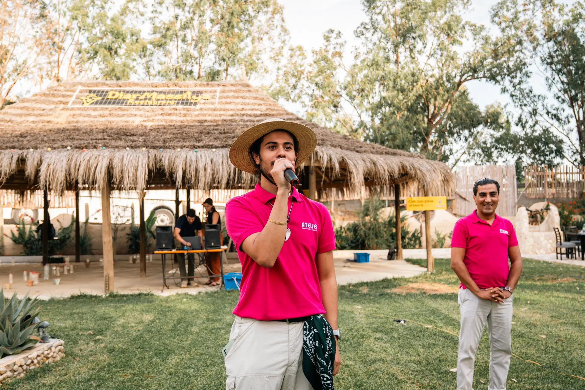 Équipe Atelier Events lors d'un événement corporate en Tunisie